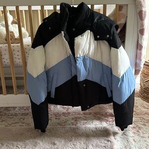 Topshop puffer jacket
